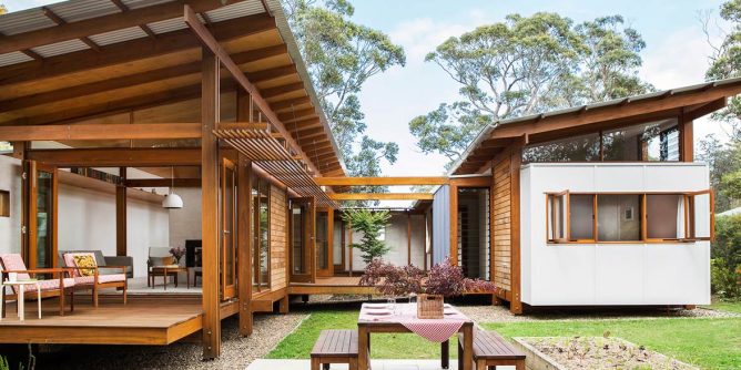 Rumah Panggung Minimalis Dengan Desain Modern
